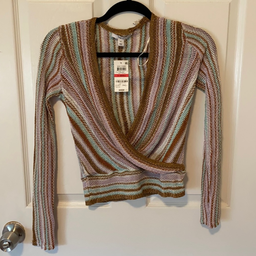 Beautiful crochet top, size xs NWT